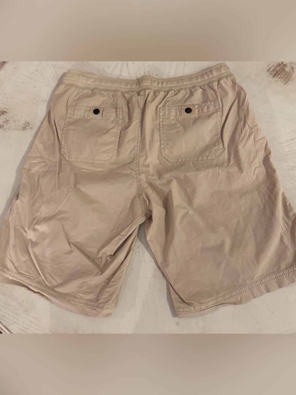 L.L. Bean women’s tan ripstop pull on utility shorts size medium - Picture 7 of 10